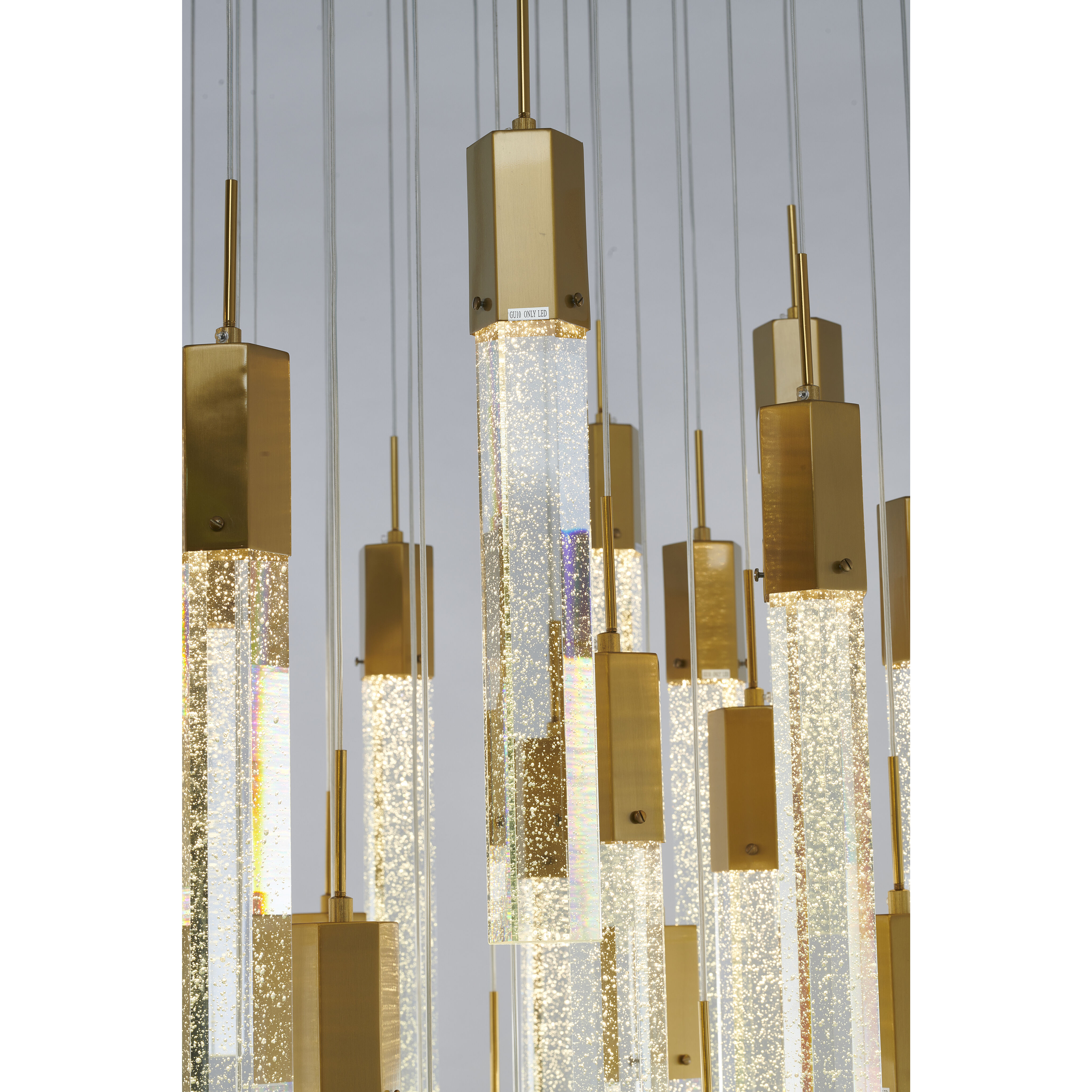 Canada 41 Light 35.4 inch Gold Chandelier Ceiling Light